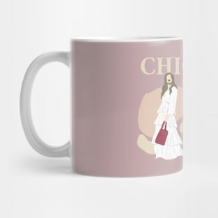 Chic Girl, Fashion Designer Mug